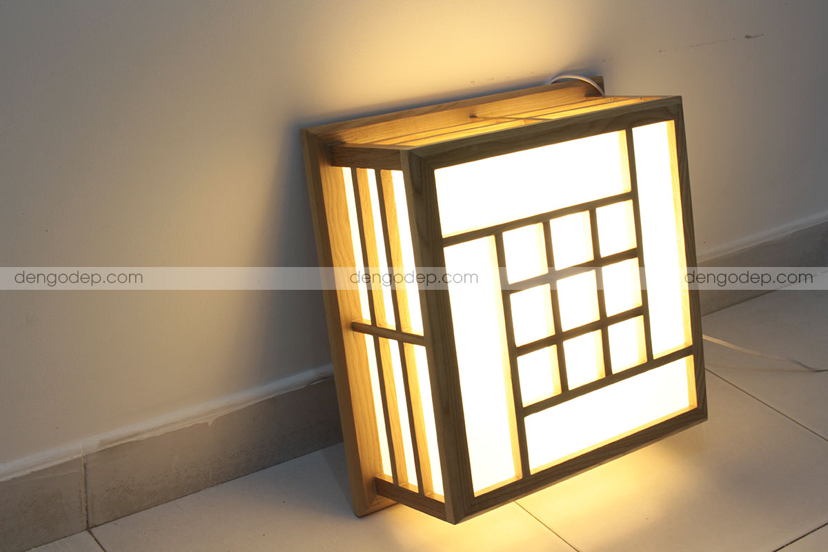 Đèn gỗ trang trí chất lượng cao với hiệu ứng ánh sáng nghệ thuật - hình 6