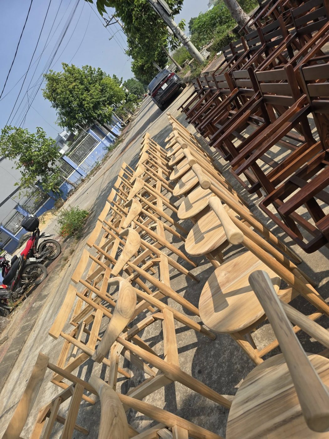 Sản xuất bàn ghế cho khách hàng là nhà hàng - hình 8