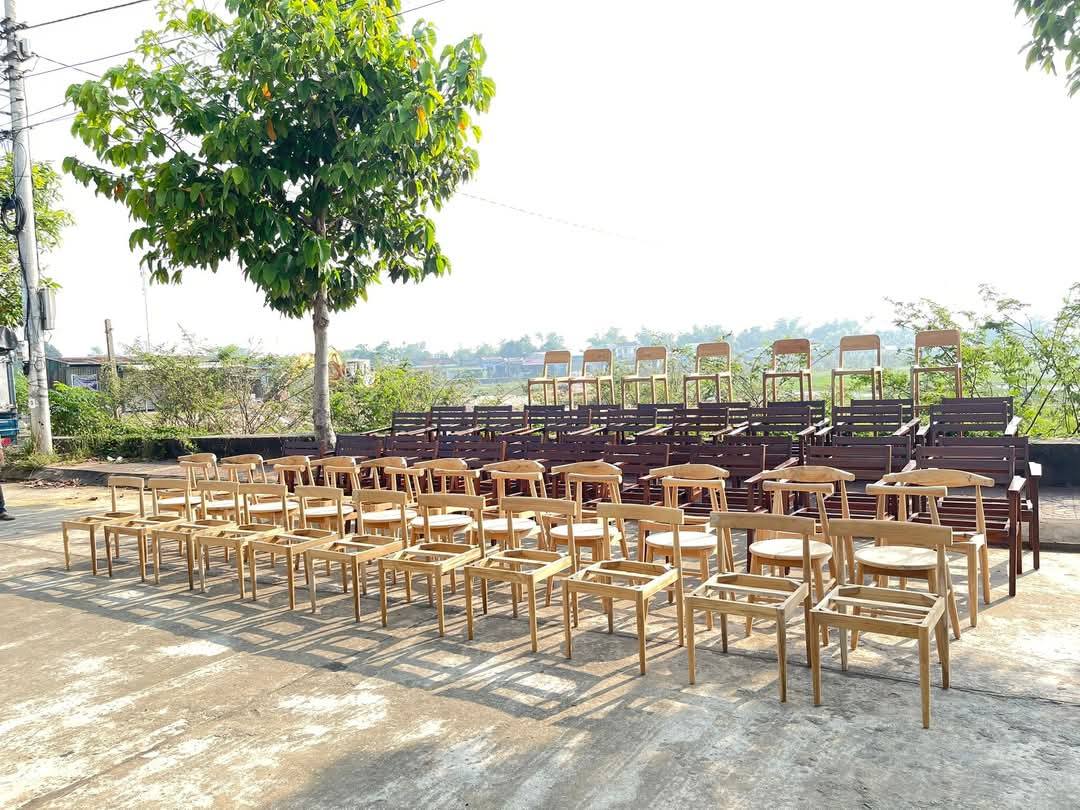 Sản xuất bàn ghế cho khách hàng là nhà hàng - hình 6
