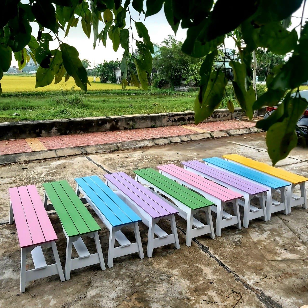 Sản xuất bàn ghế cho khách hàng là trường mầm non - hình 24