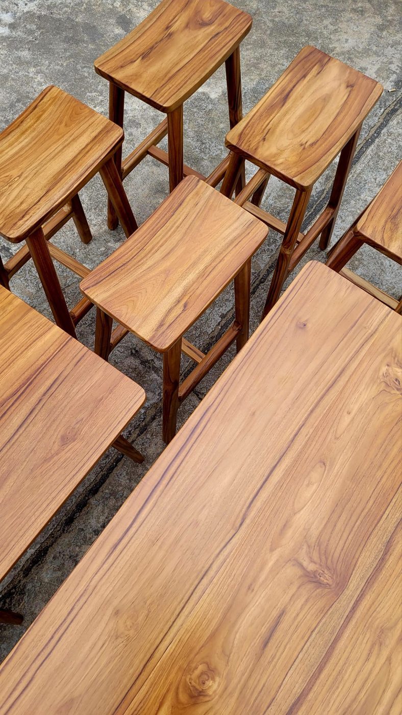 Sản xuất bàn ghế cho khách hàng là trường mầm non - hình 7