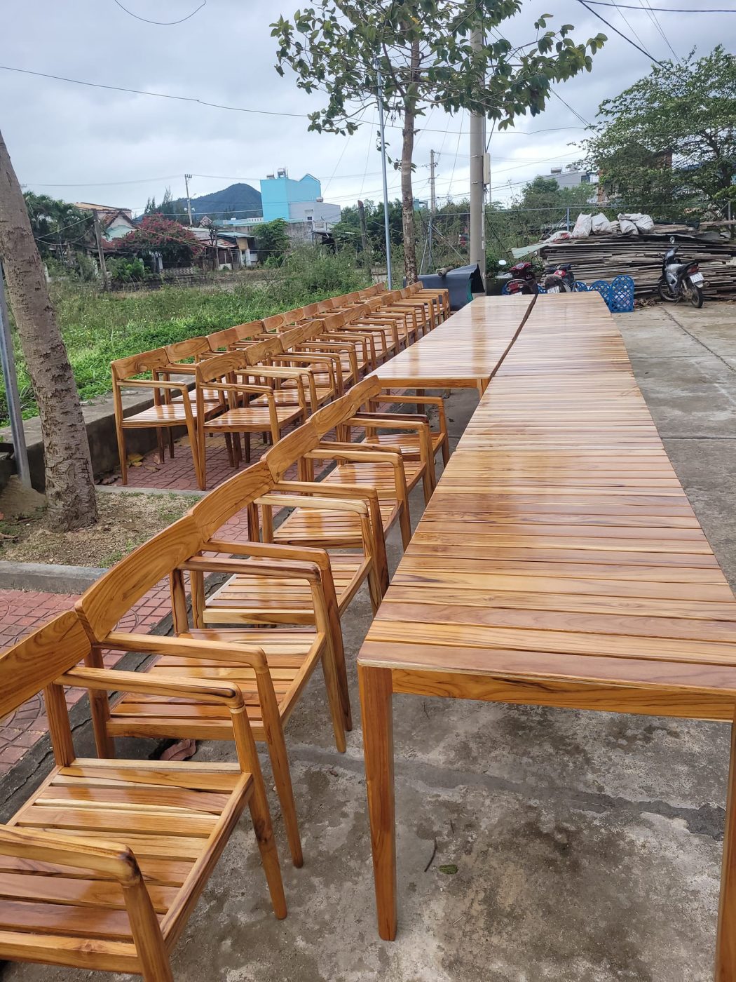 Sản xuất bàn ghế cho khách hàng là trường mầm non - hình 20